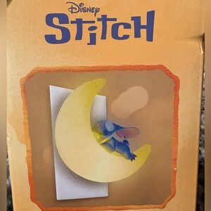 Disney Stitch Night Light with Yellow Moon